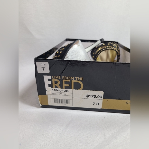 Live from the red carpet rhinestone heels- Size 7 womens - Picture 6 of 6